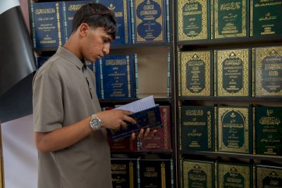 قسمُ المعارفِ يشاركُ في معرضِ الكتابِ ضمنَ مهرجانِ رحمةً للعالمينَ الدوليِّ