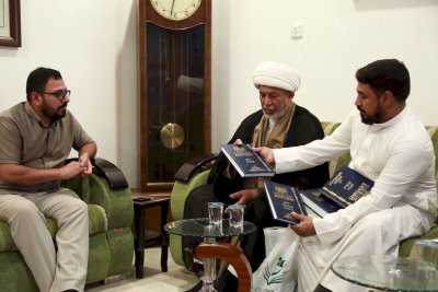 شعبةُ الرعايةِ المعرفيّةِ تُجري زيارةً علميّةً إلى مكتباتِ النجفِ الأشرفِ