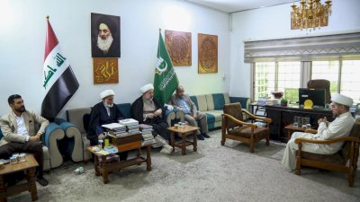 زيارةٌ مُثمرةٌ لرئيسِ قسمِ المعارفِ إلى مركزِ تُراثِ الحِلَّةِ
