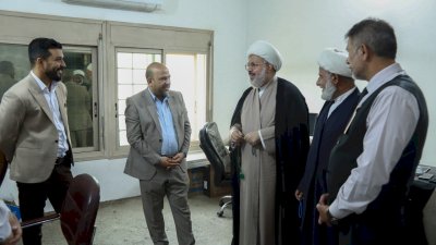 زيارةٌ مُثمرةٌ لرئيسِ قسمِ المعارفِ إلى مركزِ تُراثِ الحِلَّةِ