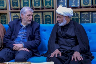قسمُ المعارفِ يستقبلُ وفدًا من العتبةِ الرضويَّةِ المطهَّرةِ