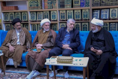 قسمُ المعارفِ يستقبلُ وفدًا من العتبةِ الرضويَّةِ المطهَّرةِ