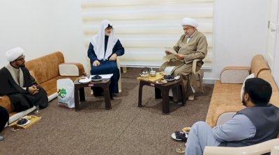 مركزُ تراثِ كربلاءَ يزورُ عددًا من الشخصياتِ العلميَّةِ في النجفِ الأشرفِ