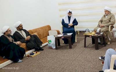 مركزُ تراثِ كربلاءَ يزورُ عددًا من الشخصياتِ العلميَّةِ في النجفِ الأشرفِ