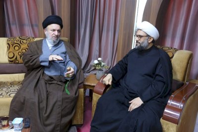 مركزُ تراثِ البصرةِ يستقبلُ سماحةَ السَّيِّدِ عبدِ الحسينِ القاضيِّ