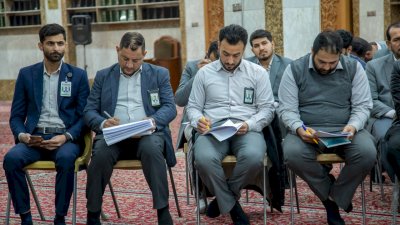 باختبارٍ تحريريّ.. قسمُ المعارفِ يختتمُ دورةَ صفاتِ الشيعة