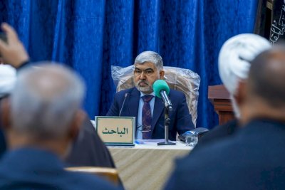 جلسةٌ بحثيّةٌ تناقش محاورَ التراثِ الإماميّ البصريّ ضمن ندوةِ مركزِ تراثِ البصرة