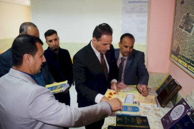 منسقيةُ تراثِ الجنوبِ تعزّزُ حضورَها في الكليّةِ التربويّةِ المفتوحةِ بالديوانيّةِ