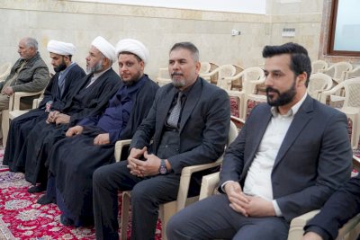 مركز تراث الحِلّة يُشارك بمحاضرةٍ في فعاليةٍ أُقيمت بذكرى ولادة الإمام الحسن عليه السلام