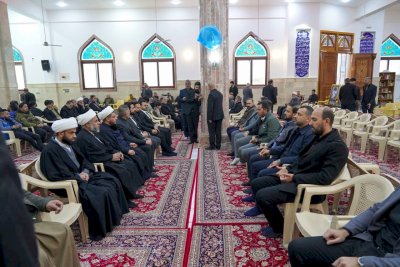 مركز تراث الحِلّة يُشارك بمحاضرةٍ في فعاليةٍ أُقيمت بذكرى ولادة الإمام الحسن عليه السلام
