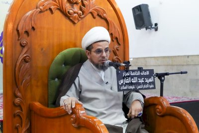 مركز تراث الحِلّة يُشارك بمحاضرةٍ في فعاليةٍ أُقيمت بذكرى ولادة الإمام الحسن عليه السلام