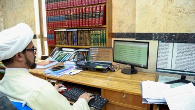 قسم شؤون المعارف: أنجزنا تحقيق الجزأين الأوّل والثاني من موسوعة ينابيع الأصول