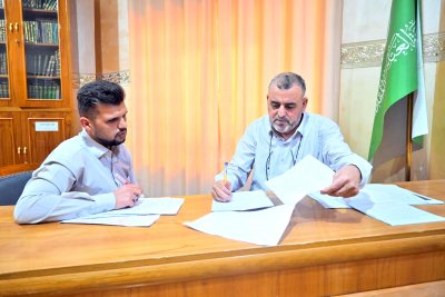 قسم شؤون المعارف يناقش آليات العمل في موسوعة علماء الجنوب