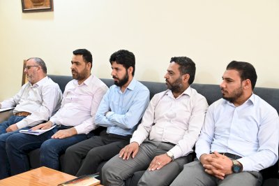 قسم شؤون المعارف يناقش مشاريع مركز تراث الجنوب ويستعرض نسب إنجازها