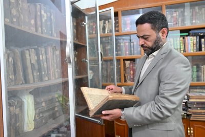 للاطلاع على إرثها العلمي.. مركز تراث الجنوب يزور أسرة جمال الدين في ذي قار