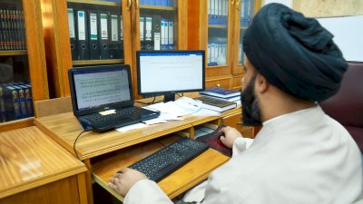 قسم شؤون المعارف ينجز مراحل متقدمة من تحقيق كتاب (الوافي في شرح الوافية)