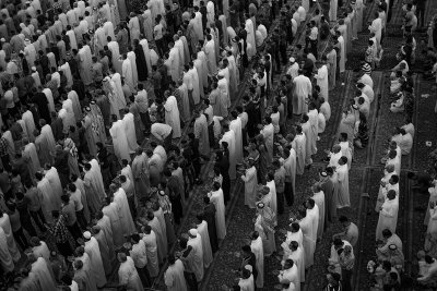 صلاة العيد بين الحرمين (في صور)