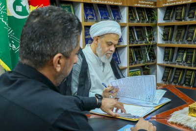 قسم المعارف يعلن انتهاء استعداداته لإقامة حفل إزاحة الستار عن كتاب نهج البلاغة