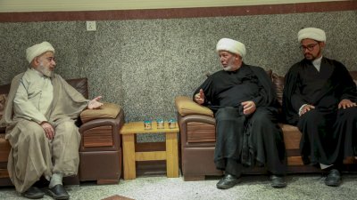 وفد قسم المعارف يبحث آلية طباعة المؤلفات العقائدية الجديدة للشيخ محمد الطبسي