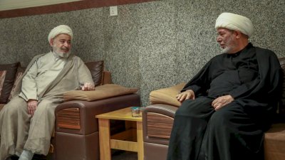 وفد قسم المعارف يبحث آلية طباعة المؤلفات العقائدية الجديدة للشيخ محمد الطبسي