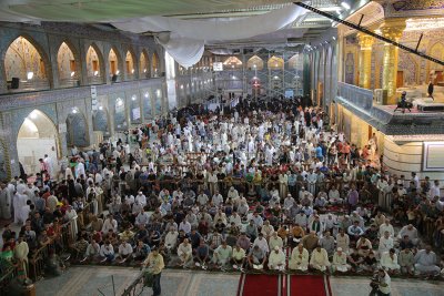 اختتام (ختمة القران الكريم الرمضانية في صحن ابي الفضل العباس(عليه السلام)