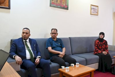 قسم المعارف يستقبل وفد دائرة الهجرة والمهجرين ويُطلعه على أبرز مشاريعه العلمية