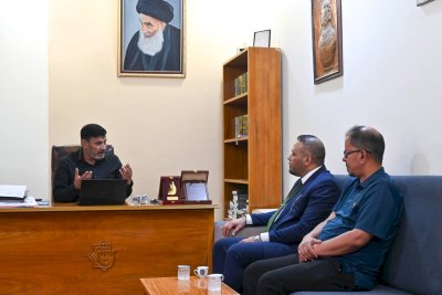 قسم المعارف يستقبل وفد دائرة الهجرة والمهجرين ويُطلعه على أبرز مشاريعه العلمية