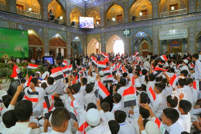 الصحنُ العبّاسيّ الشريف يحتضنُ حفلَ ختام الدوراتِ القرآنيةِ الصيفيّةِ بنسختها السادسة