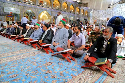 الصحنُ العبّاسيّ الشريف يحتضنُ حفلَ ختام الدوراتِ القرآنيةِ الصيفيّةِ بنسختها السادسة