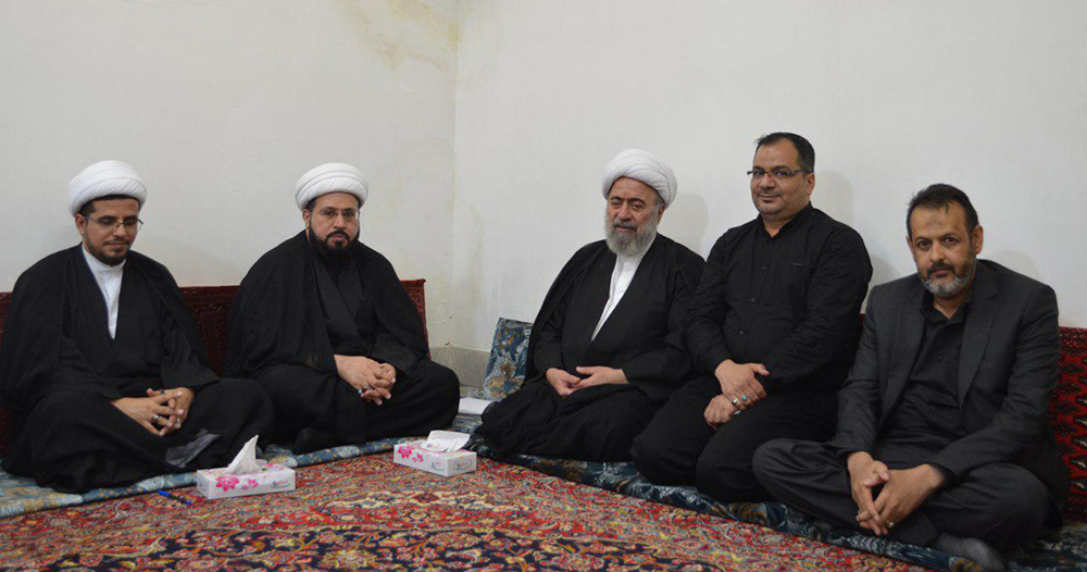 وفد العتبة العبّاسيّة المقدّسة يزور عدد من العلماء الأعلام والمؤسسات في مدينة  قم المقدّسة