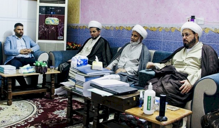الشّيخُ الهلاليّ يزورُ مركزَ تُراثِ الحِلّةِ