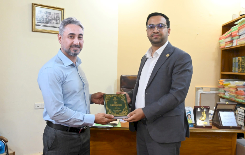 تعاونٌ علميٌّ بين العتبتَيْنِ العلويّةِ والعبّاسيّةِ لتوثيقِ التراثِ الإسلاميِّ وتعزيزِ البحثِ المعرفيّ