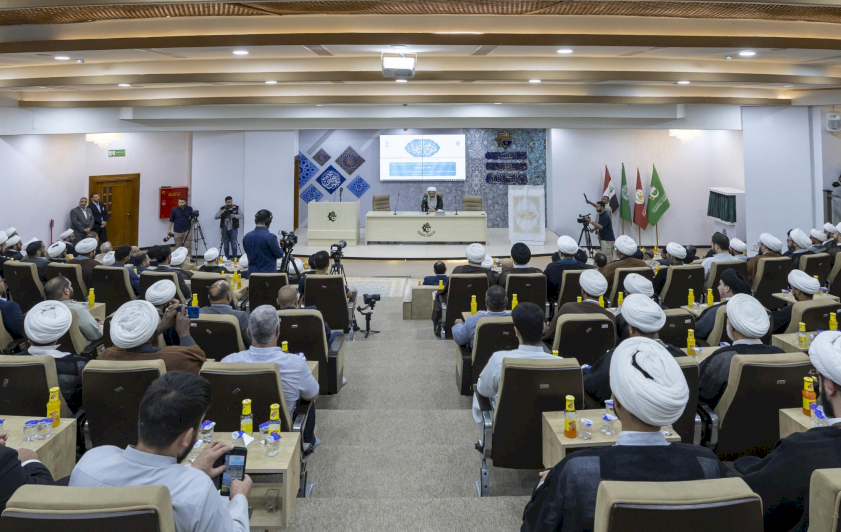 فعاليات إزاحة الستار عن التحقيق الجديد لكتاب نهج البلاغة تشهد إقامة محاضرة عن بلاغة أمير المؤمنين (عليه السلام)