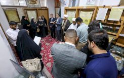 وفدُ دراساتٍ عُليا من جامعةِ البصرةِ في رِحابِ مركزِ تُراثِ البصرةِ