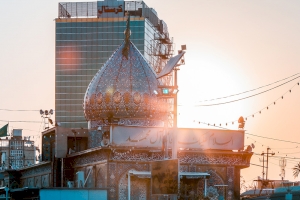 تقرير مصور عن مقام صاحب العصر والزمان عجل الله تعالى فرجه الشريف