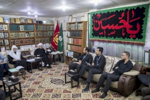 رئيس قسم شؤون المعارف الإسلامية والإنسانية يجتمع مع أعضاء اللجنة الإعلامية للمؤتمر العلمي الدولي الأوّل الخاص بالتراث الكربلائي