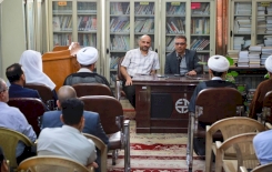 رئاسةُ قسمِ المعارفِ تزورُ مركزَ تُراثَ الحلّة