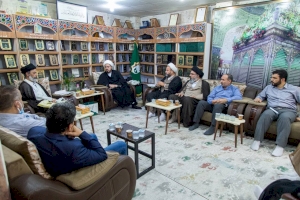 رئاسةُ قسمِ المعارفِ تستقبلُ مركزَ الدراساتِ الاستراتيجيةِ