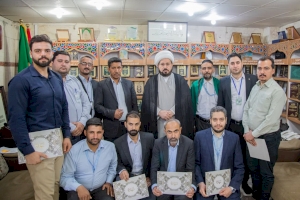 ضمن برنامج (أجر الرسالة): رئاسة قسم شؤون المعارف تحتفي بمنتسبيها