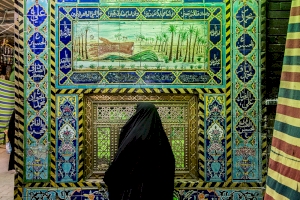 تقرير مصور عن الكف الايمن لابي الفضل العباس 