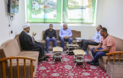 مركزُ تُراثِ البصرةِ يستقبلُ وفدينِ من القصرِ الثقافيّ وتُراثِ الشهداءِ