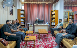 تُراثُ البصرةِ يستقبلُ وفدًا من الوقفِ الشيعيّ