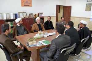 جامعة دار الحديث الشريف العلمية الثقافية في مدينة قم الايرانية تبدي استعدادها للتعاون مع العتبة العباسية المقدسة