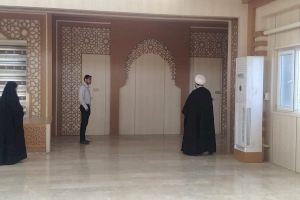 متابعاً لأعماله ومناهجه القرآنية ..  رئيس قسم شؤون المعارف الإسلامية والإنسانية يزور معهد القرآن الكريم النسوي في النجف
