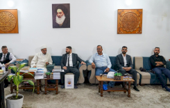 تُراثُ الحِلّةِ يستقبلُ وفدًا من العتبةِ العلويّةِ المُقدّسةِ