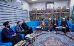 قسمُ المعارفِ يستقبلُ وفدًا من العتبةِ الرضويَّةِ المطهَّرةِ
