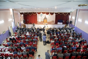 بمناسبة مرور أربعة أعوام على تأسيس معهد القرآن الكريم فرع الهندية ، قسم شؤون المعارف الاسلامية والإنسانية يقيم مهرجاناً قرآنياً 