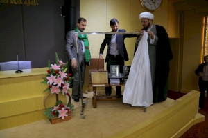 تقرير مصور عن أزاح السِّتارعن مؤلّفَيْن من مؤلّفاتِ  مركزُ تراث الحلّة التابع لقسم شؤون المعارف الإسلاميّة والإنسانيّة في العتبة العبّاسية المقدّسة
