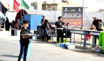 موكبُ (جنوب الولاء لحامل اللواء).. علامةٌ فارقةٌ في الخدمةِ الحُسينيّةِ