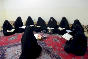 وحدة الاعلام في معهد القران الكريم النسوي يزور مركز بقية الله